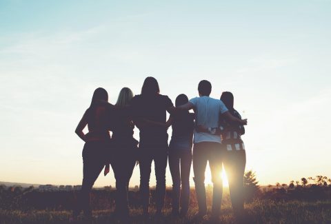 circle of friends in his presence devotional