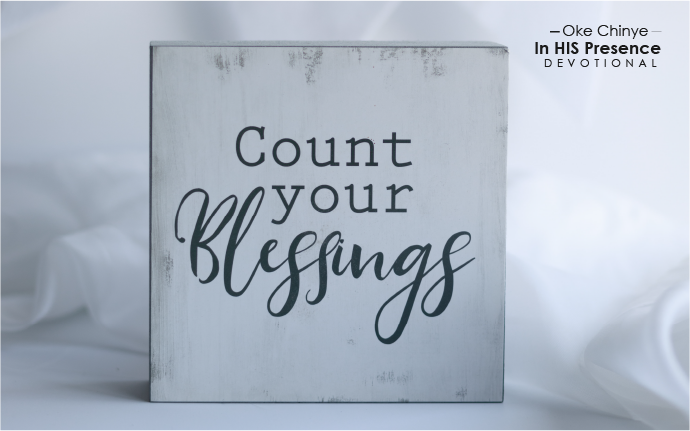 count your blessings