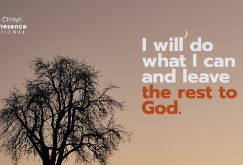 Wait on God