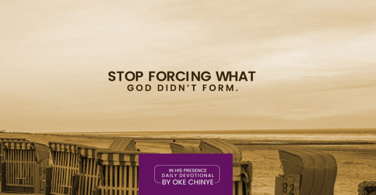 Life flows better when you’re in alignment with how God designed you.” Amos 3:3